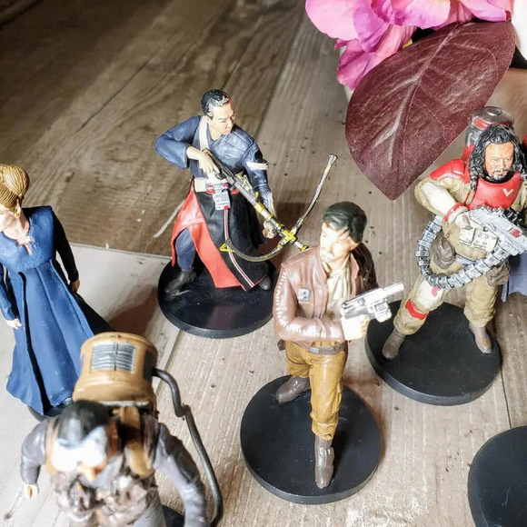 Disney Star Wars Figures Figurines Cake Topper Bundle 11 Pieces EUC - Picture 8 of 16